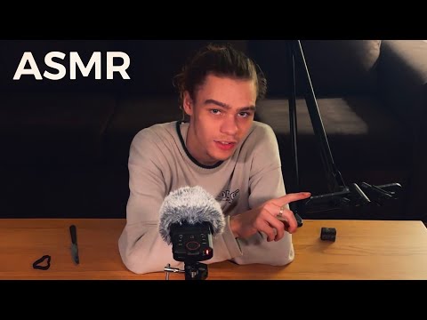 ASMR Unboxing Microphone Boom Arm | Whispering