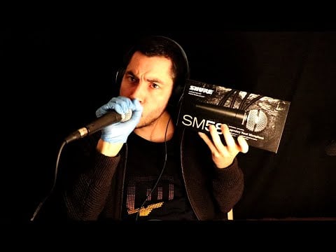 ASMR test Micro Shure SM58