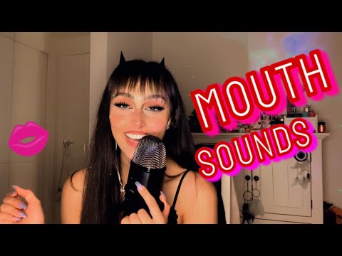 ASMR - MOUTH SOUNDS and Gum Chewing (Super Tingly Whispers)