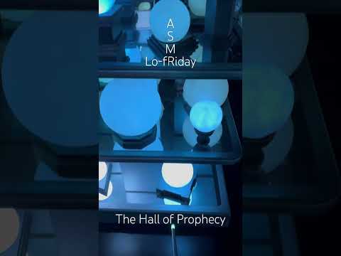 Lo-fRiday ASMR 🌙 The Hall of Prophecy #asmr #lofi #harrypotter