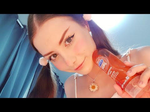 🥵Wet full body massage from your girlfriend🥵ВЛАЖНЫЙ массаж ВСЕГО тела🤭slippery sounds😌 ASMR/АСМР