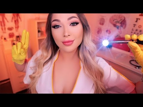 ASMR Men's Doctor Medical Exam 🩺 Cranial Nerve Exam, Medical Roleplay