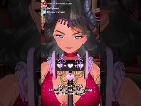 Cute succubus does ASMR on you!