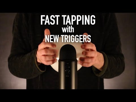 ASMR Fast Tapping with New Tingly Triggers (No Talking)