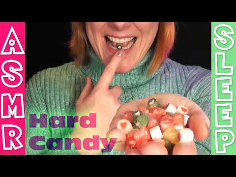 AMAZING Hard Candy Sounds 😁 ASMR Bonbons Eating | Relaxing & Soothing /w teeth clicking & breathing