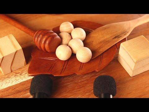 ASMR So Sleepy Wood Triggers for Sleep 🌳 당신의 최애 영상이 될 포근하고 따뜻한 나무 소리