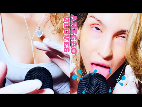 ASMR | AHEGAO | LATEX GLOVE LOVE🖤 | NO MAKEUP✨