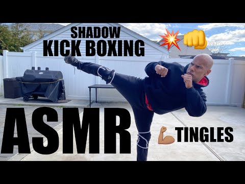 SHADOW KICK BOXING ASMR (Self-Defense Tutorial )