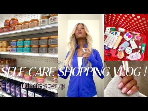 LET’S GO SELF CARE SHOPPING AT TARGET VLOG! Nails, Glow up & Skincare Favorites