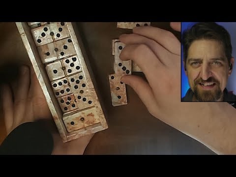 ASMR Ramble while Fiddling with Stuff 🫳 (Deep Voice)