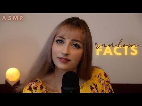 ASMR│Random Facts to Make You Fall Asleep│Ear to Ear