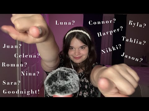 ASMR When I Say YOUR Name You Can Sleep!