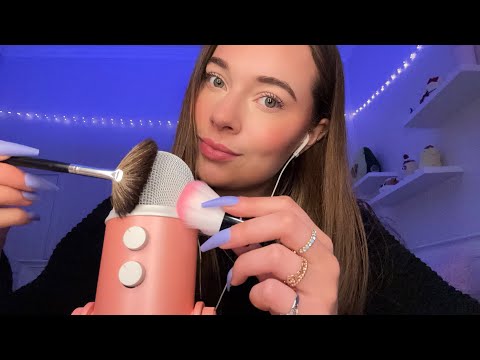 Mic Brushing ASMR That Sends You Into a Trance (Looped) ♡✨😴