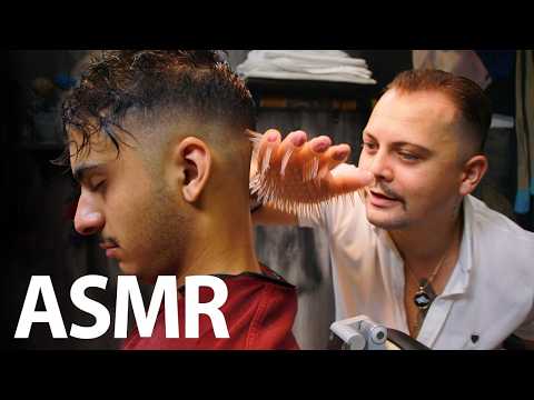 SLEEP MASSAGE | Fascinating Barber Massage For Sleep Relief (head massage, ear, neck, back)