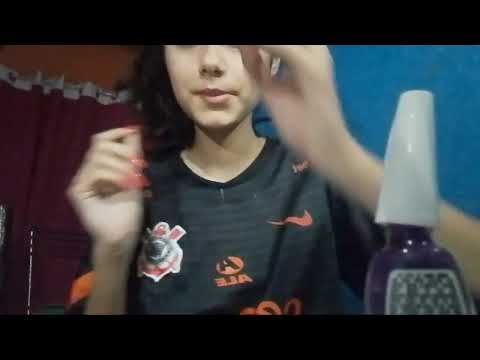 asmr caseiro: fazendo sua unha💜