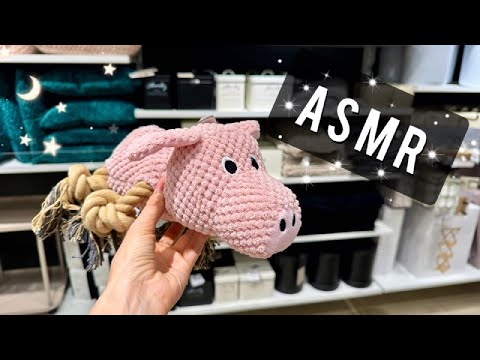 АСМР в магазине СИНсай, обзор товаров для дома, близкий шепот/ ASMR shopping