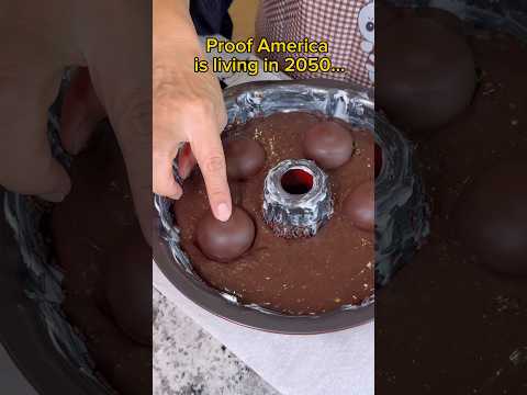 Proof America is living in 2050… #food #eating #cake