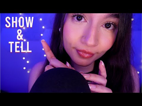 ASMR Show and Tell (Nail Tapping & Gum Chewing)