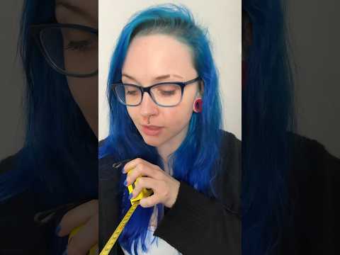 ASMR MEASURE & MASSAGE (full on ✅⏰) #shorts #asmr #asmrmeasuring #asmrpersonalattention
