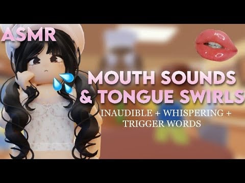 ROBLOX ASMR ★ TRIGGER COMBO (Mouth sounds, Tongue Swirls, Inaudible, Whispering, Trigger words) 💤
