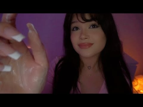 You look like you need some relaxation 👀 I can help! ☺️🧴ASMR ear massage with lotion