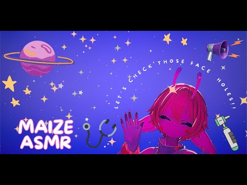 Gentle Alien Medical ASMR | VRChat Ear, Eye & Throat Exam
