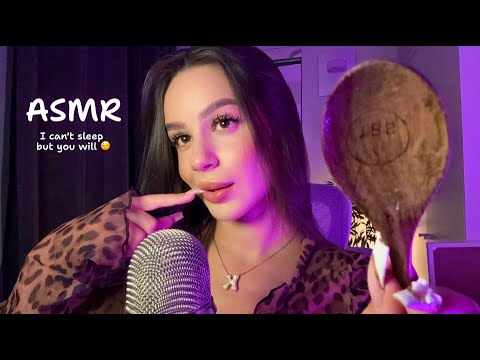 I can't sleep but you will 😌✨ ASMR (spider web, face eating, classic triggers)