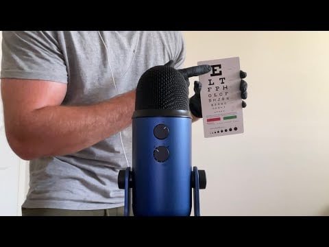 One Minute Eye Exam ASMR