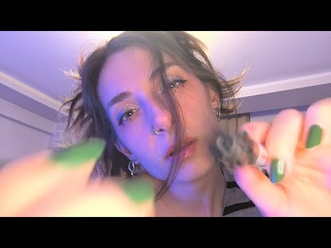 ASMR Painting on You 🫵🏻🎨 (measuring, camera touching) LoFi