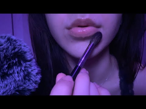 ASMR | Mouth sounds + skin tracing