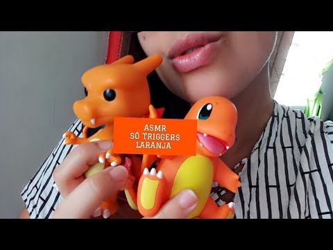 ASMR só triggers laranja 🟠🔸🍊🔸🎃🔸🔶