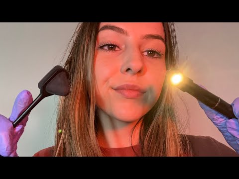 ASMR Running Medical Tests on You 🩺📑 (hearing, face, eyes)