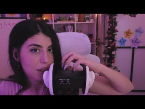 ASMR Ear attention with personal attention and limited whispers