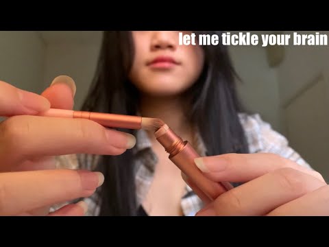 ASMR EXTREMELY INTENSE MIC BRUSHING w/ mini mic ( no talking )