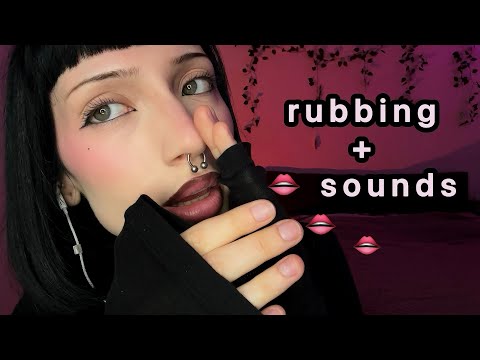 Intense Mouth Sounds w/ Mic Rubbing ASMR