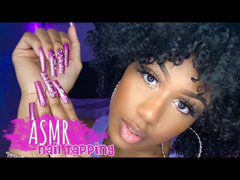 ASMR | XXL Nail Tapping (Show & Tell) 💅🏽