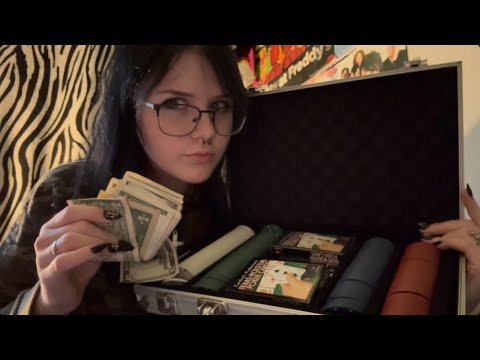 gambling asmr !!￼