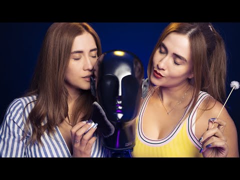 ASMR TWINS para dormir 2 veces mejor  #shorts #asmr