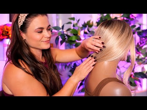 ASMR | The Girl in Class That Plays With Your Hair & Draws on Your Back