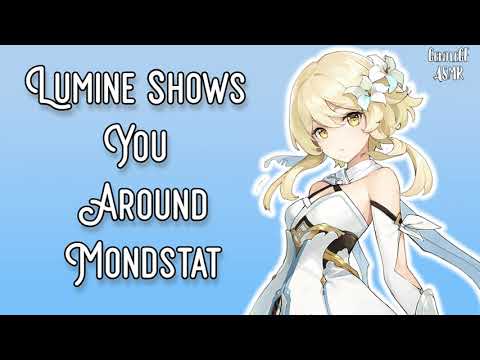 [F4A] Lumine Shows You Around Mondstadt ASMR | Genshin Impact RP |