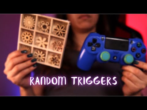 ASMR Random Triggers for Tingles (No talking)