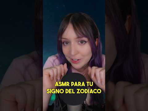 ⭐ASMR según tu signo del ZODIACO ✨🌙 (Parte 1)