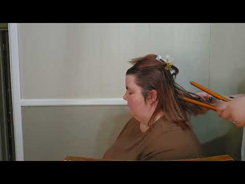 💤 ASMR Hair Straightening w/ New Angle 💤