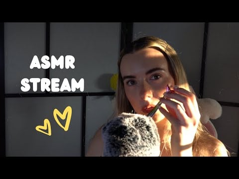 candynugget ASMR your favourite triggers livestream ⭐️❤️✨