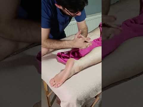 ASMR LEG THERAPY SLEEP MASSAGE  #massage #easyturkish #relax #chiropractor #relaxationmassage