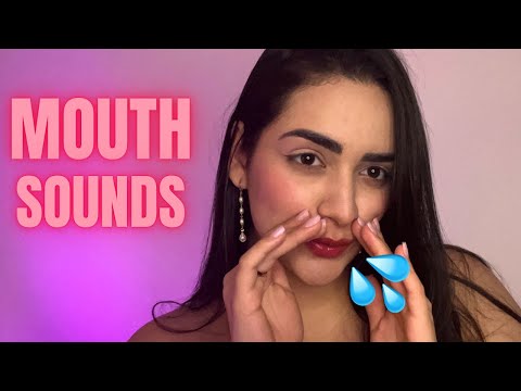 ASMR Sons de Boca Molhados e Rápidos para Dormir AGORA 🫦