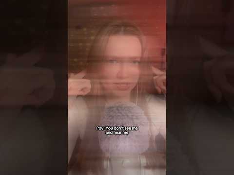 POV: You don’t see me and hear me #asmr #asmrsounds #asmrrelax #asmrsleep #relax #tingles #whispers
