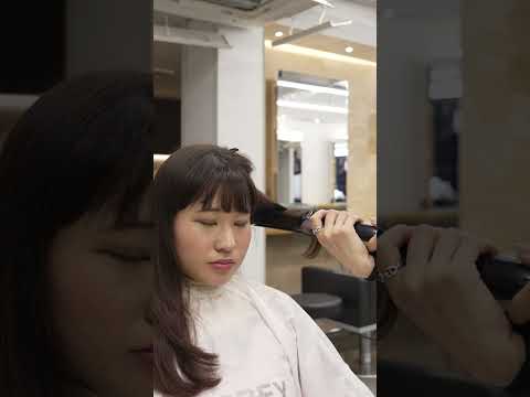 (ASMR) From Pretty to Perfect — Model Gets a Dream Haircut in Ginza, Tokyo