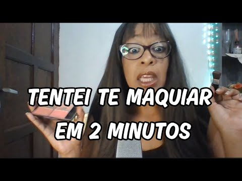 VOCÊ ESTÁ COM MUITA PRESSA NESSA MAQUIAGEM #asmr   #asmrmakeup  #maquiagem