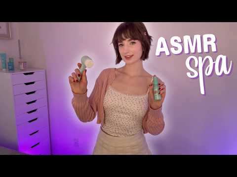 Spa Facial Roleplay (with sound overlays) 🫧 ASMR